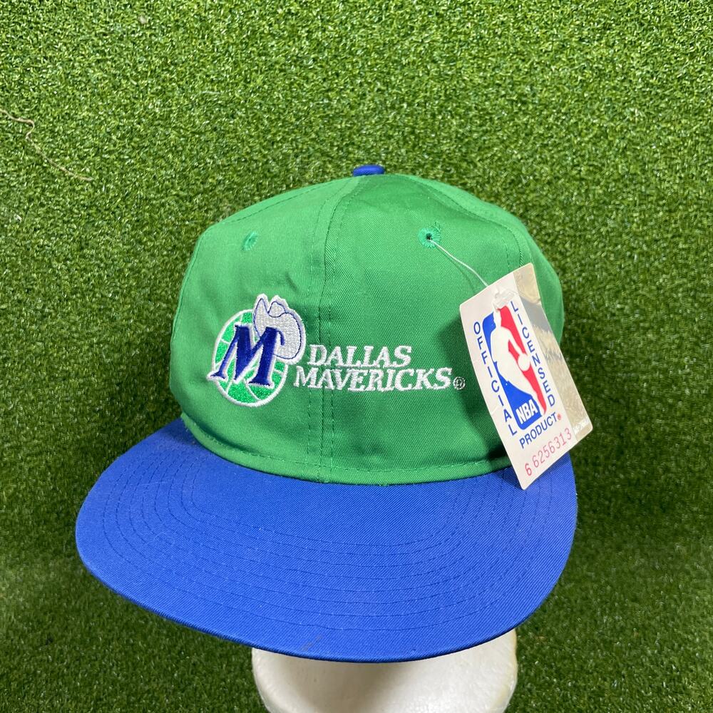 Vintage NWT Dallas Mavericks AJD Snapback NBA Official Licensed Cap 90s